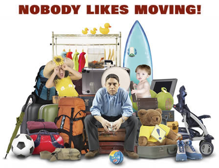 Nobody likes moving!